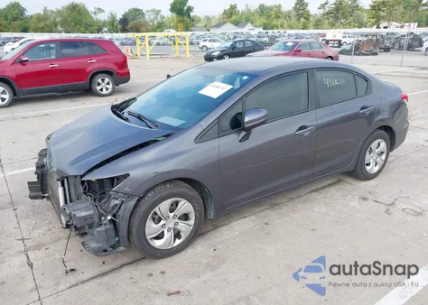 2015 Honda Civic Lx из США, поврежденный, VIN 19XFB2F58FE242828